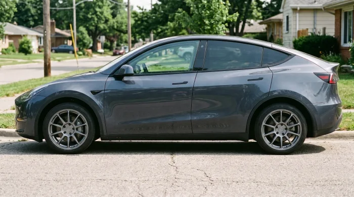 换装后的 Model Y